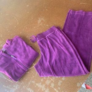 y2k velour tracksuit